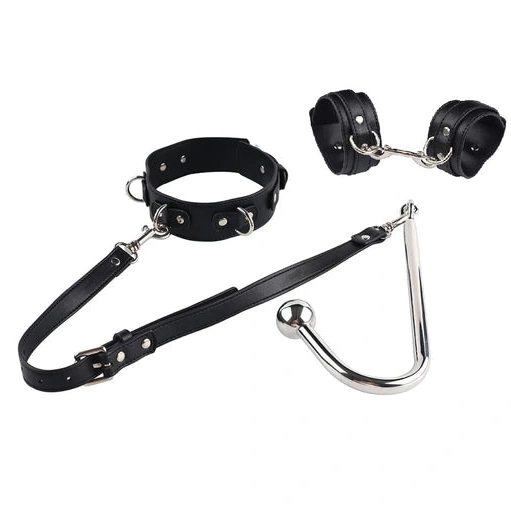 with Beaded 5334 Elegant Cuffs Anal Collar Hook and 0807